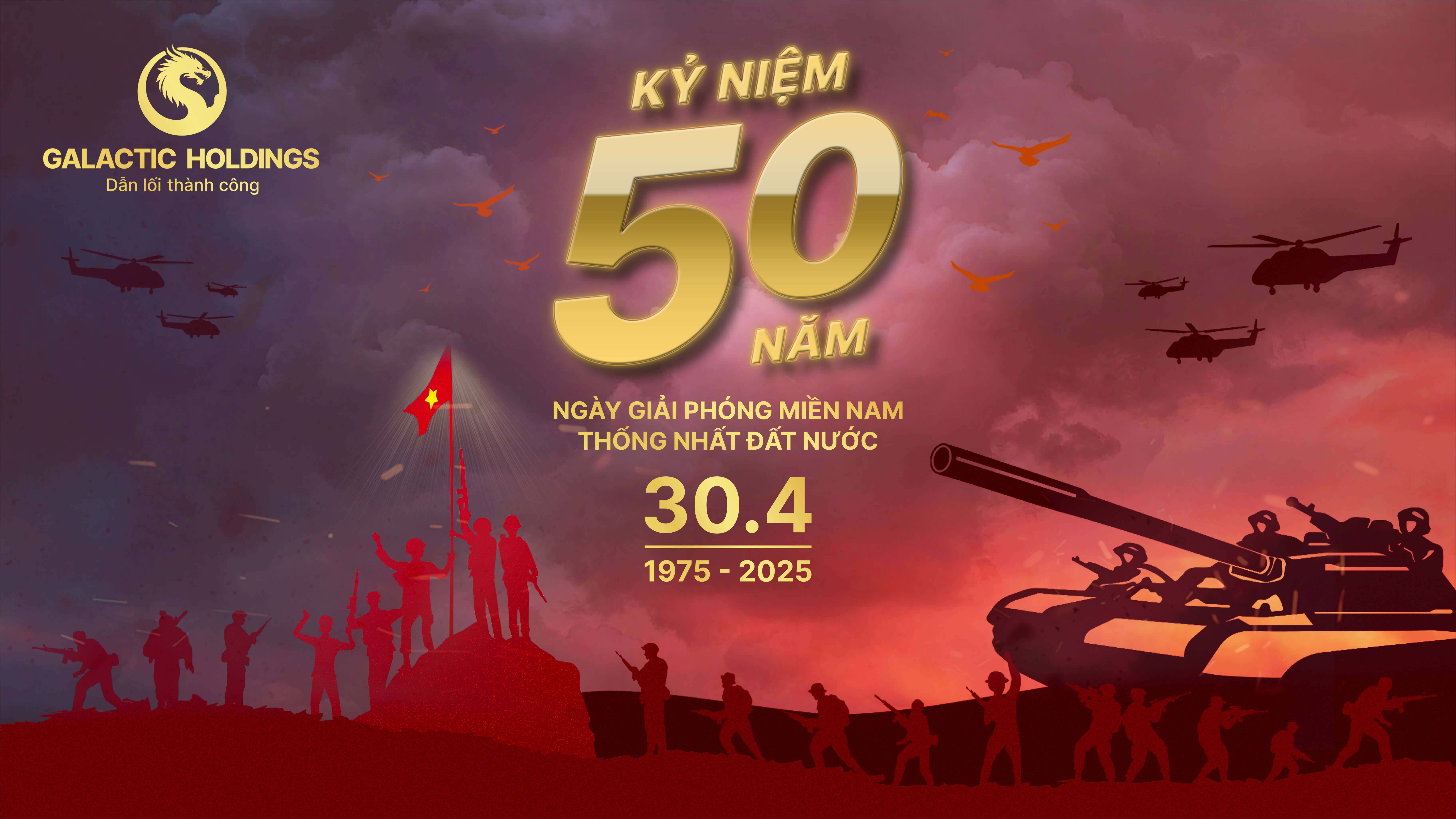 Mừng kỷ niệm 50 năm giải phóng miền Nam